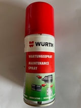 Würth Wartungsspray - auch für Zylinderschlösser ohne Feinkanüle