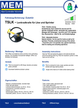 SLK Lenkradkralle für SUV und Camper