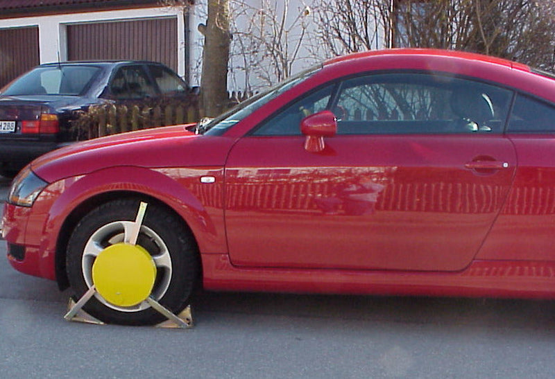 Gebraucht - Radkralle MEM 2000 / S Rot